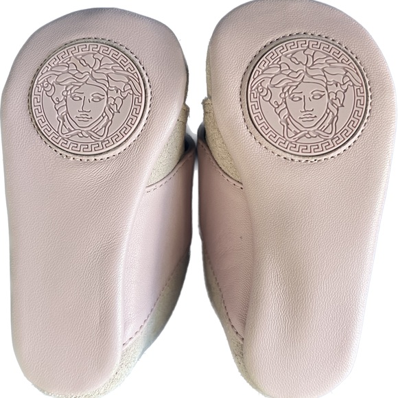 Versace Suede and Leather Baby Sneakers - 0-6 months - Picture 4 of 4